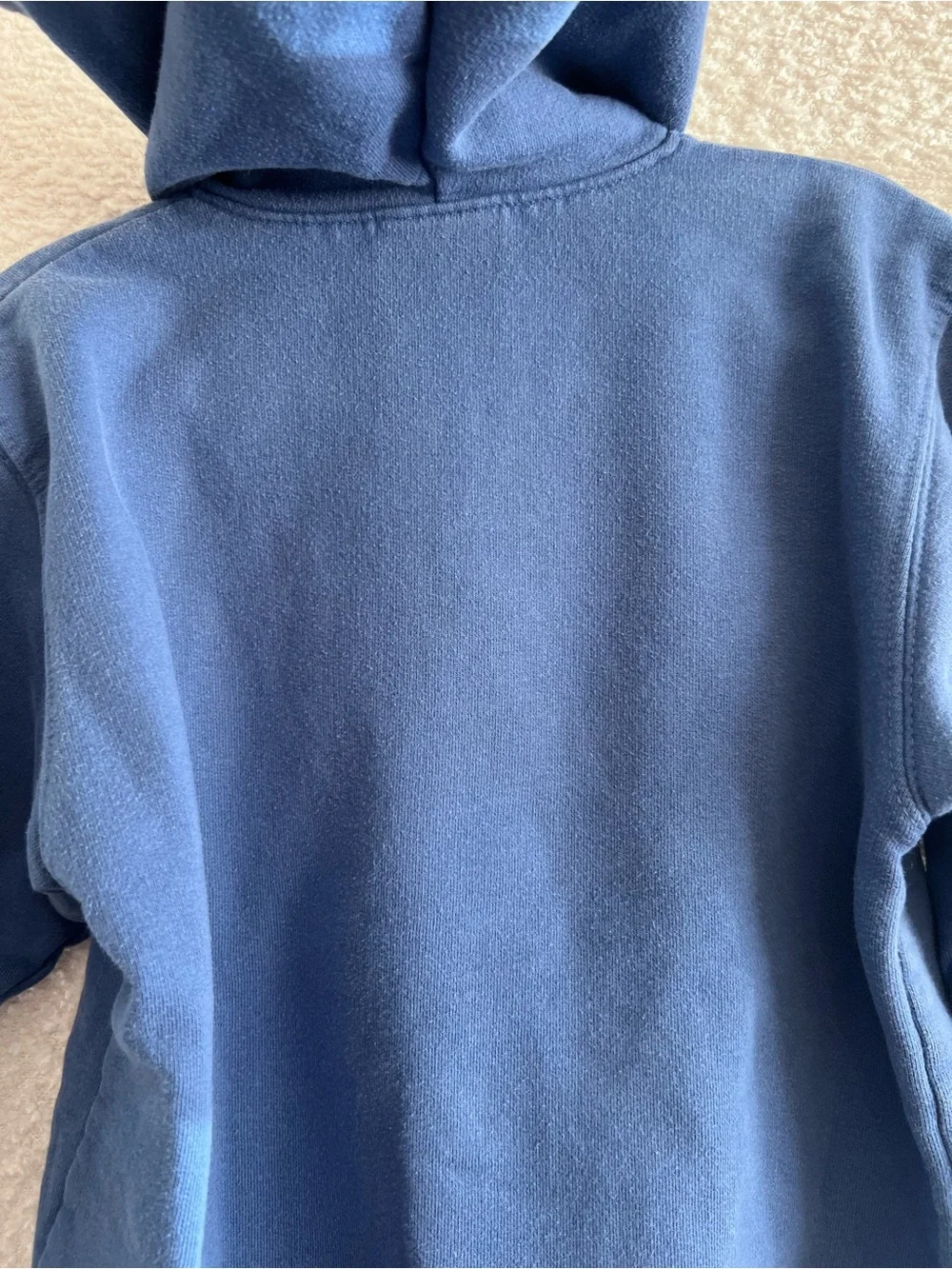 OshKosh Zip Up Vintage Toddler Sweatshirt Blue Hoodie Size‎ 4T